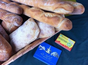 bread at farm stand