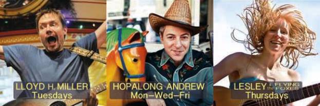 Five Spot Singalong Artists_Myrtle Avenue