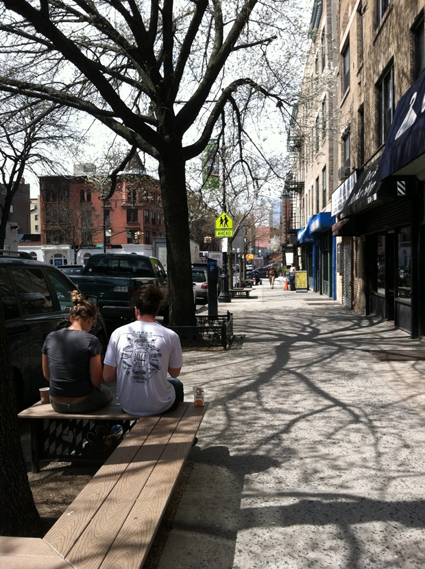 Streetscape in Spring