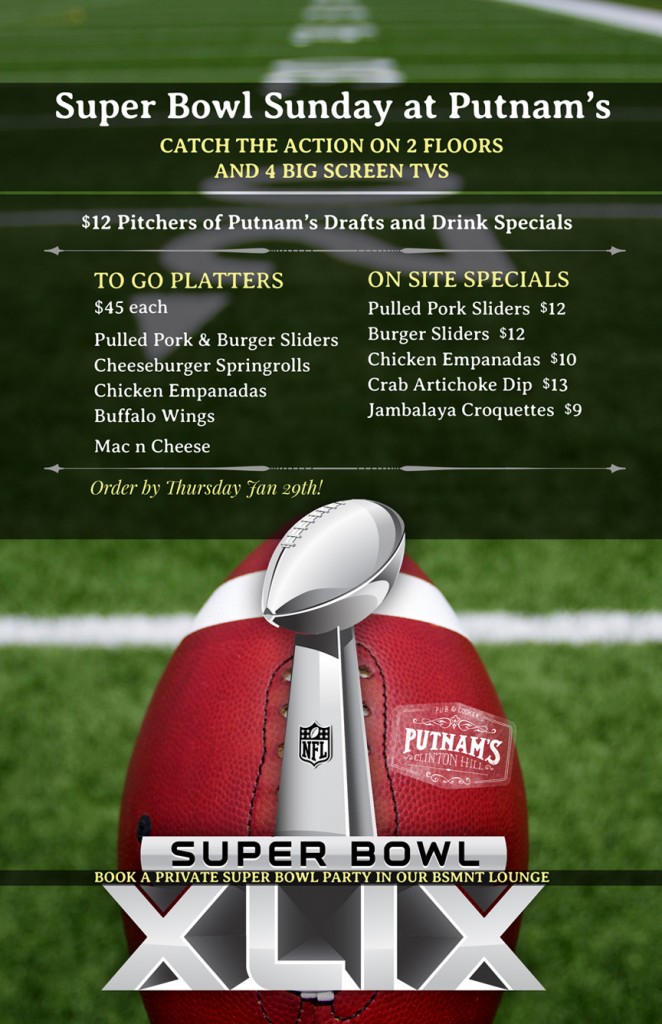 superbowl at putnam's
